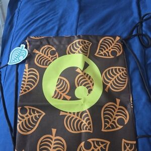 Animal Crossing Drawstring Bag